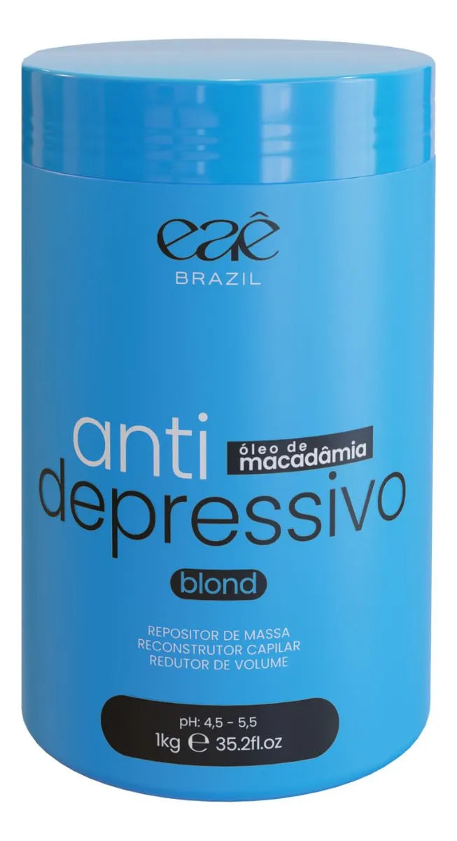 Eaê Cosmetics Ati Depressivo Blond Mask 1Kg / 35.27 fl oz