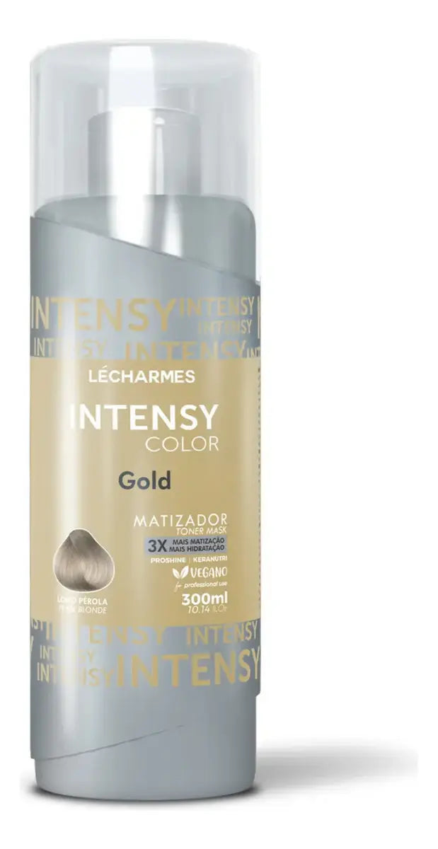 Intensy Color Gold Toning Juju Tratamiento Capilar Efecto Nacarado 300ml - Le Charmes