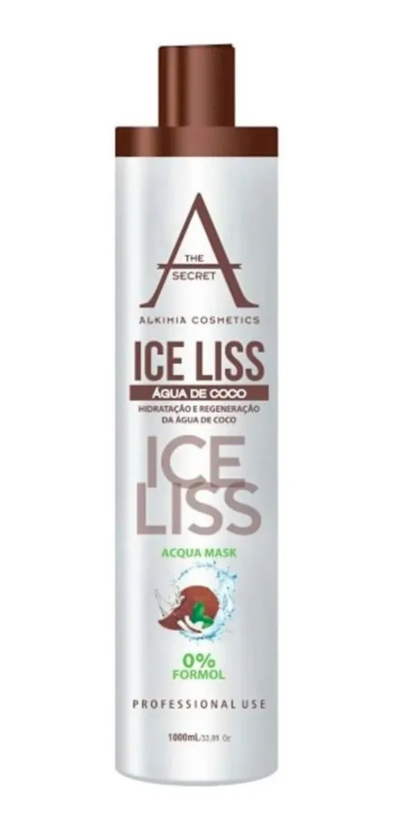 Professional Gel Foemol Free Hair Progressive Brush Ice Liss 1000ml - Alkimia