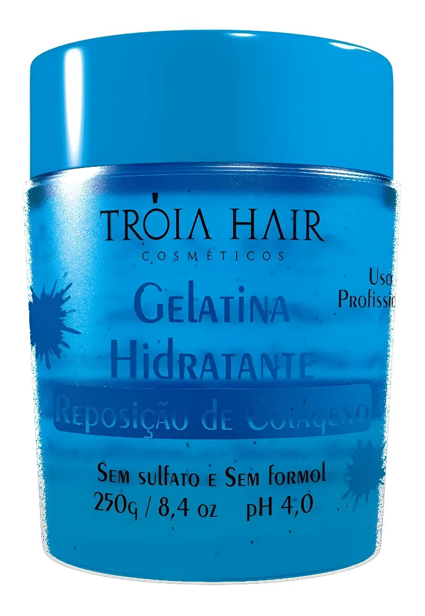 Collagen Replacement Deep Moisturizing Gelatin Jelly Cream 250g - Troia Hair