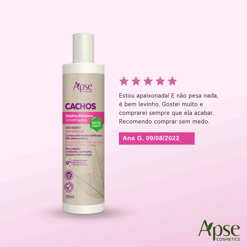 Apse Cosmetics Activators Apse Cosmetics - Curl Finishing Kit - Mousse, Activating Gelatin, Activator and Styler, and Finishing Spray
Note: The conversion from metric to US standards would depend on the specific measurements provided for each product in the kit.