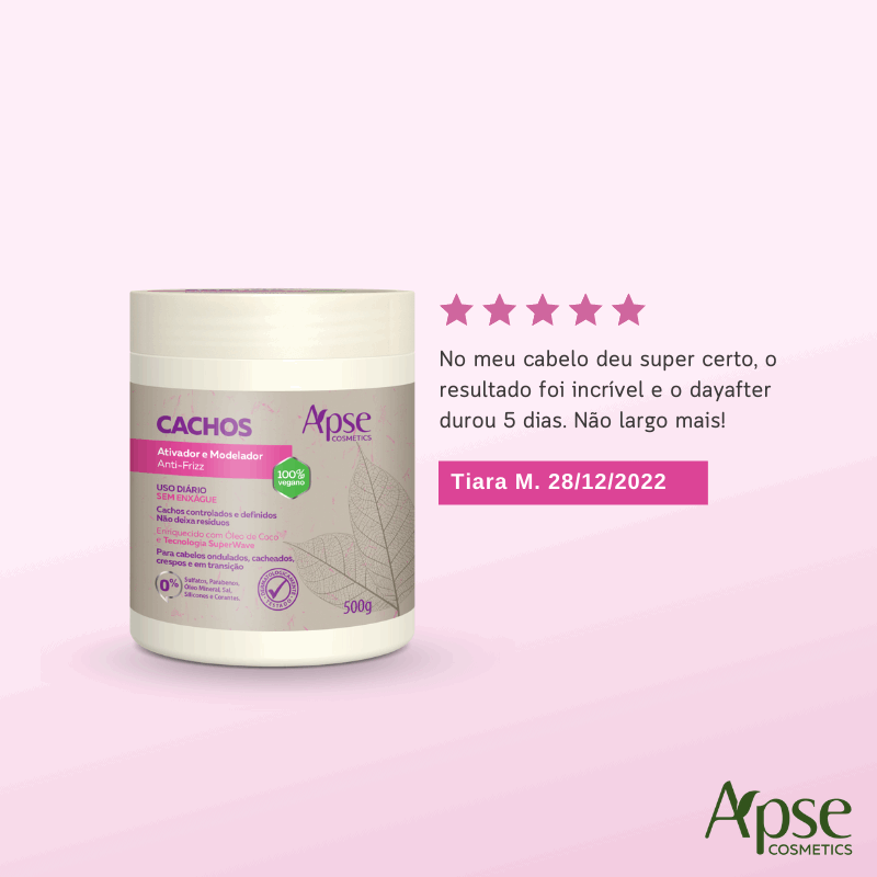 Apse Cosmetics Activators Apse Cosmetics - Curl Finishing Kit - Mousse, Activating Gelatin, Activator and Styler, and Finishing Spray
Note: The conversion from metric to US standards would depend on the specific measurements provided for each product in the kit.