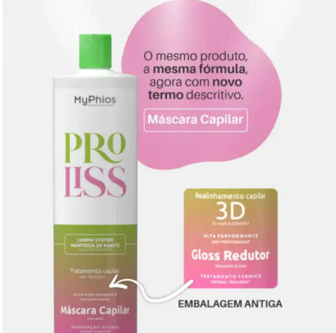 My Phios Brazilian Keratin Treatment My Phios Pro Liss Progressive Brush Volume Reducer 2x 1L / 2x 33.28 fl oz