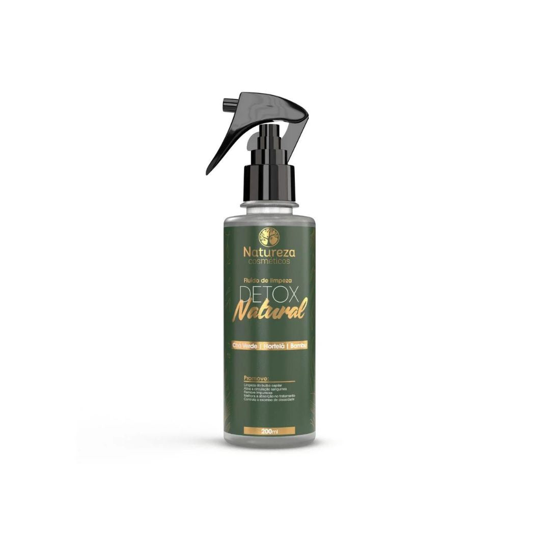 NATUREZA COSMETICS Home Care Set Natureza Cosmetics Detox Fluid Hair Antioxidant Hydration Treatment - 6.76 fl oz
