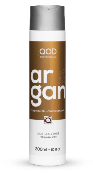QOD Conditioner Argan Hair Conditioner Cuticle Sealing Protection Shine Treatment 300ML - QOD
