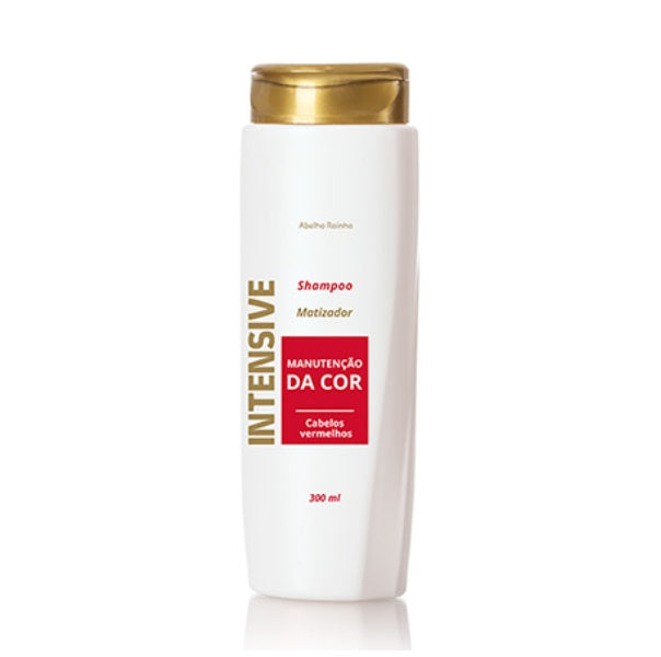 Abelha Rainha Shampoo Red Tinting Color Intensive Hair Maintenance Shampoo 300ml - Abelha Rainha
