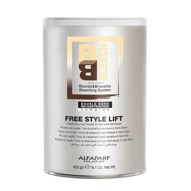 Alf Cosmetics Hair Care BB Bleach Free Style Lift Bleaching Discoloration Powder 400g - Alfaparf Milano