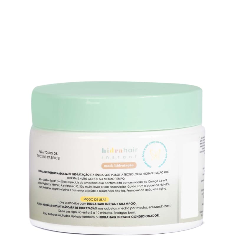 BELZA Hair Care BELZA Hidrahair Instant Hydranutrition- 300ml Capillary Mask