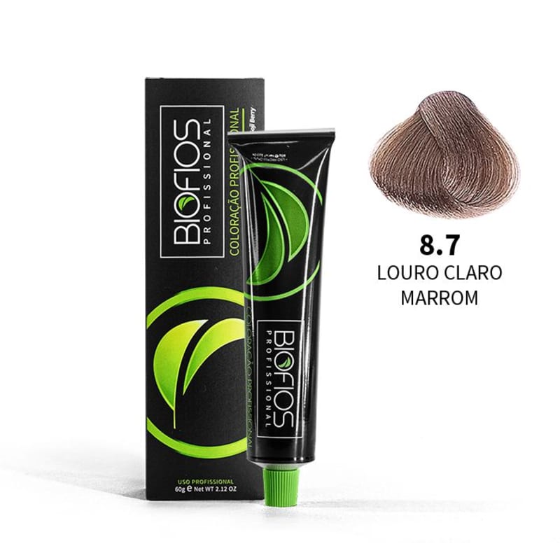 Biofios Profissional Hair Color Biofios Profissional 8.7 Light Blonde Broadcasting 60g