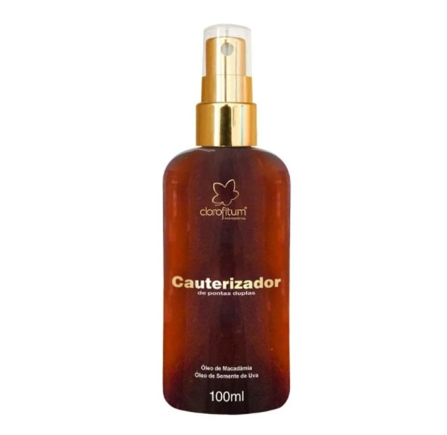 Clorofitum Hair Care Splits Ends Macadamia Grape Treatment Cauterizer Hair Finisher 100ml - Clorofitum