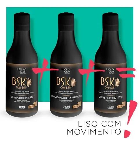 Doux Clair Brazilian Keratin Progressivebrush Sem Formol Bsk Doux Clair 3x300ml - Doux Clair