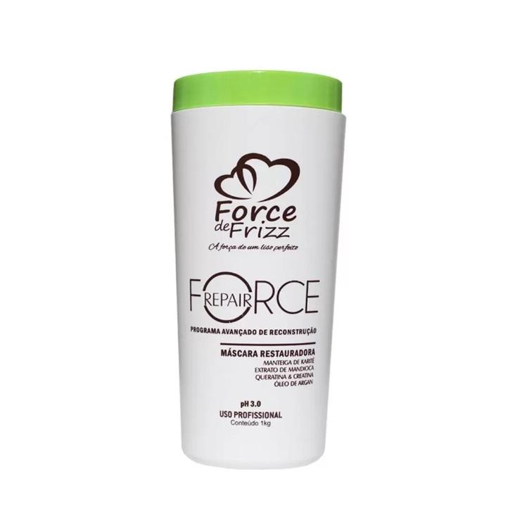 Force Frizz Brazilian Keratin Treatment Force Repair Btox Advanced Reconstruction Restore Hair Mask 1Kg - Force Frizz
