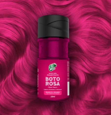 Kamaleão Color Home Care Brazilian Boto Rosa Neon Pink Tinting Pigment Vegan Mask 150ml - Kamaleão Color