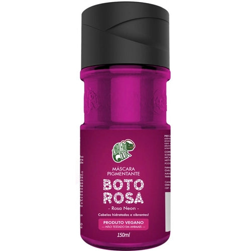 Kamaleão Color Home Care Brazilian Boto Rosa Neon Pink Tinting Pigment Vegan Mask 150ml - Kamaleão Color