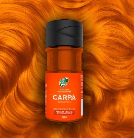 Kamaleão Color Home Care Brazilian Carpa Neon Orange Tinting Pigment Vegan Mask 150ml - Kamaleão Color