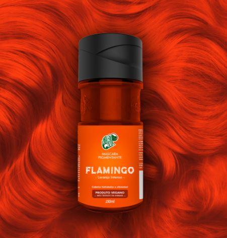 Kamaleão Color Home Care Flamingo Intense Orange Tinting Pigment Vegan Mask 150ml - Kamaleão Color