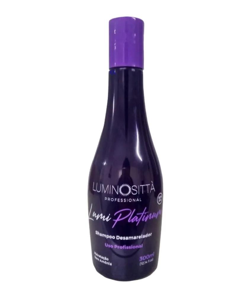 Luminositta Color Treatment Shampoo Desamarelator Lumi Platinum 300ml Luminosittà - Luminositta