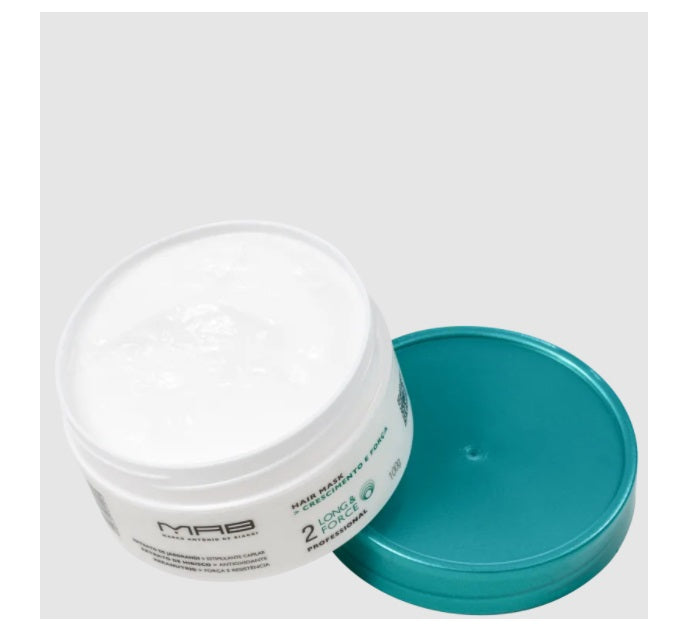 MAB Hair Care Long & Force Hair Growth Treatment Strenght Resistance Mask 100g - MAB