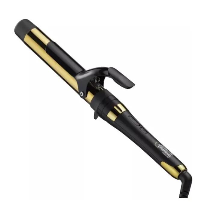 MiraCurl Curler BaByliss PRO Graphite Titanium GXT Bivolt Modeler Ionic Barrel 25mm - MiraCurl