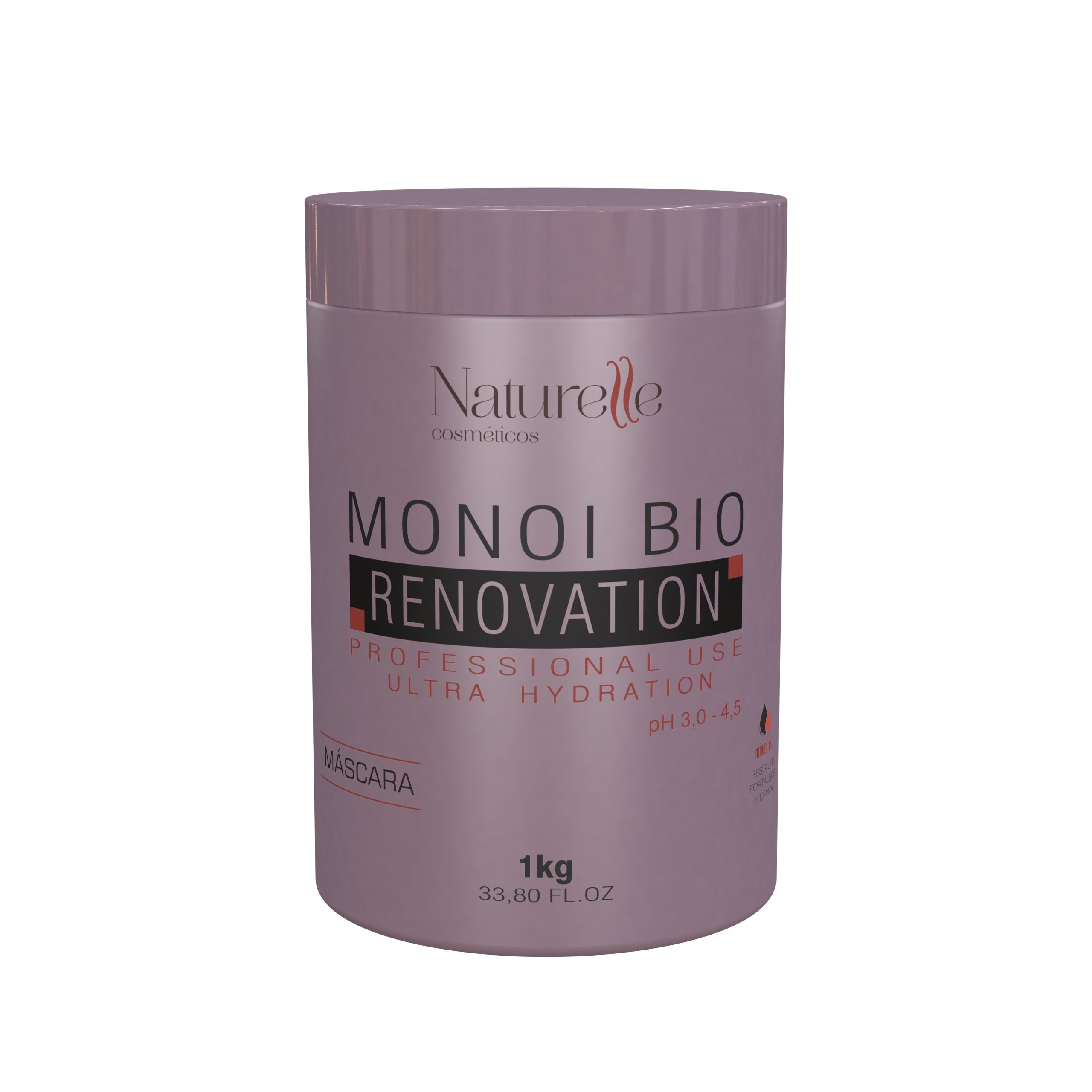 Naturelle Hair Mask Naturelle Monoi Bio Renovation Mask 1kg / 35 fl oz