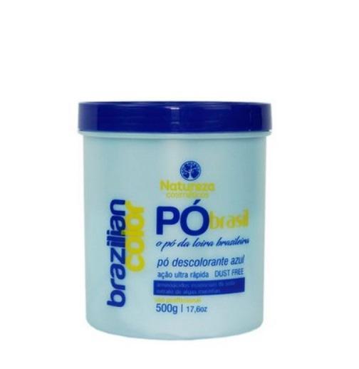 Professional Blue Dust Free Brazilian Color Bleaching Powder 500g - Natureza