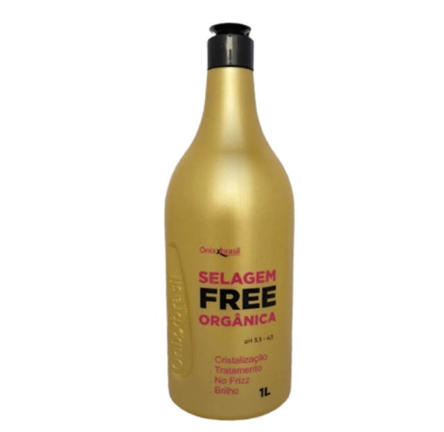 Onixx Hair Straighteners Free Organic Sealing Formol Free Hair Crystallization Straightening 1L - Onixx