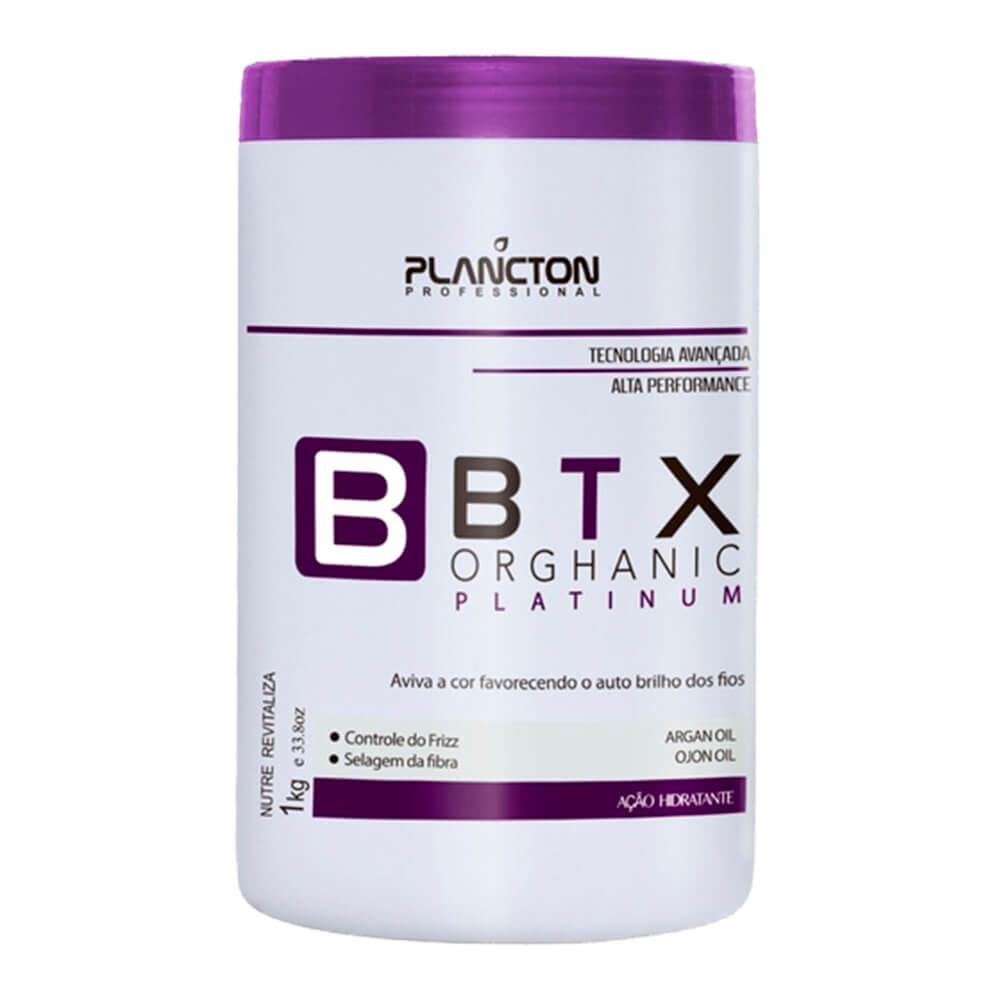 Plancton Professional Brazilian Keratin Treatment Deep Hair Mask Platinum Tinting Argan and Ojon Hair Mask Moist 1Kg - Plancton Professional