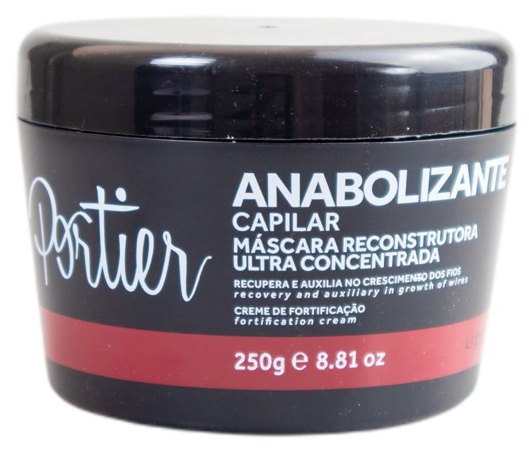 Portier Brazilian Hair Treatment Cappilary Anabolic Ultra Concentrated Hair Restoration Mask 250g - Portier