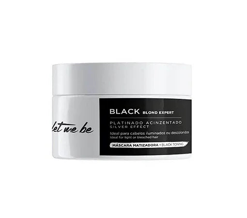 ProSalon Hair Mask Let Me Be Black Blond Up Anti Yellow Silver Effect Tinting Mask 250g - ProSalon