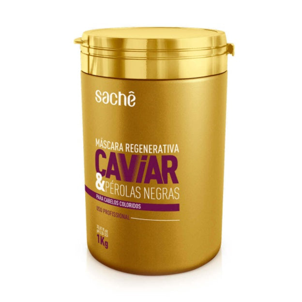 Sachê Hair Care Caviar Black Pearls Regenerative Colored Hair Treatment Mask 1Kg - Sachê