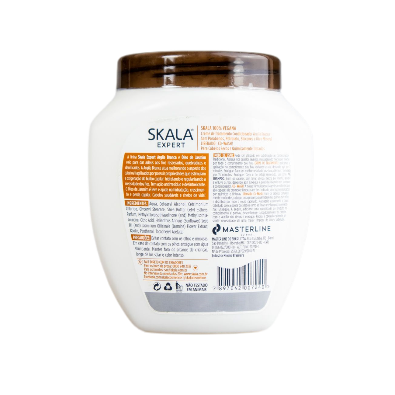 Skala Treatment Cream Argila Branca E Jasmim Creme De Tratamento Óleo / Jasmine Oil And White Clay Treatment Cream Treatment Cream - Skala