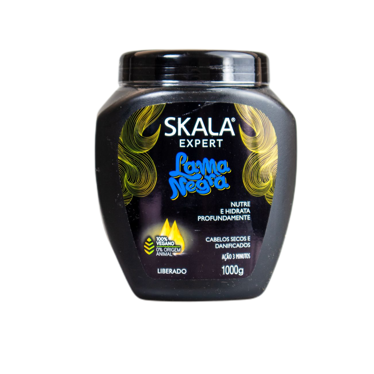 Skala Treatment Cream Creme De Tratamento Lama Negra / Cream Black Mud Treatment Hair Treatment Cream - Skala