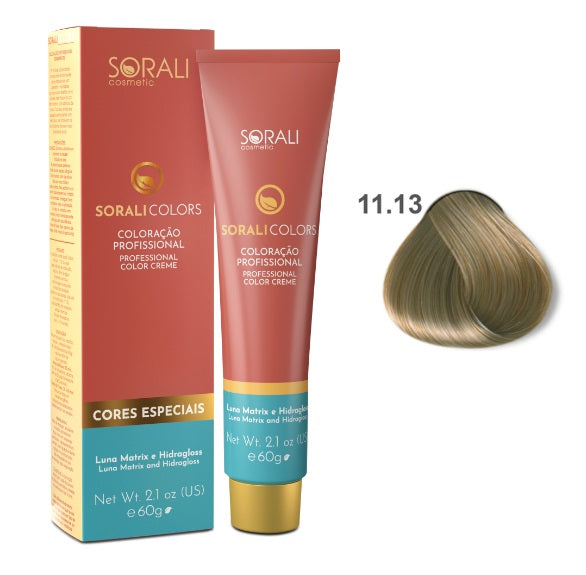 Sorali Coloring Sorali Professional Hair Dye Tinting Intense Matte Cream Gloss Effect 11.13 60G