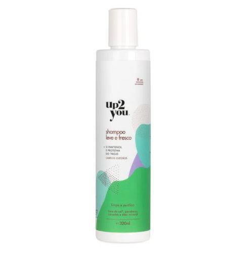 Up2You Brazilian Keratin Treatment D-Panthenol Wheat Protein Oily Hair Light & Fresh Shampoo 320ml - Up2You