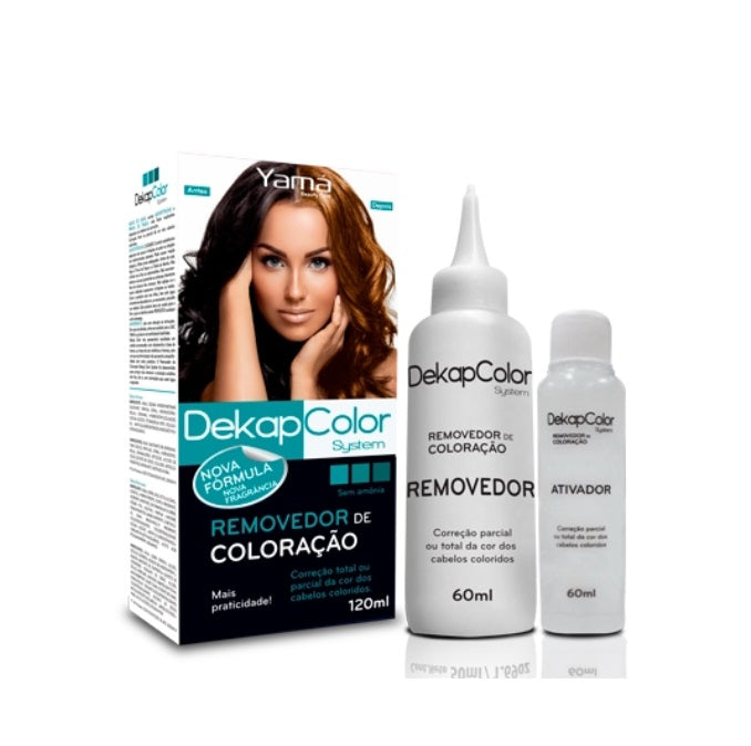 Yamasterol Color Treatment Dekap Color Removal De Coloration Hair Maintenance Kit 2x60ml - Yamasterol