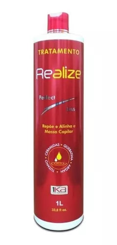 1Ka Brazilian Keratin Realize Perfect Liss Volume Reducer Hair Mass Restructuring 1L - 1Ka