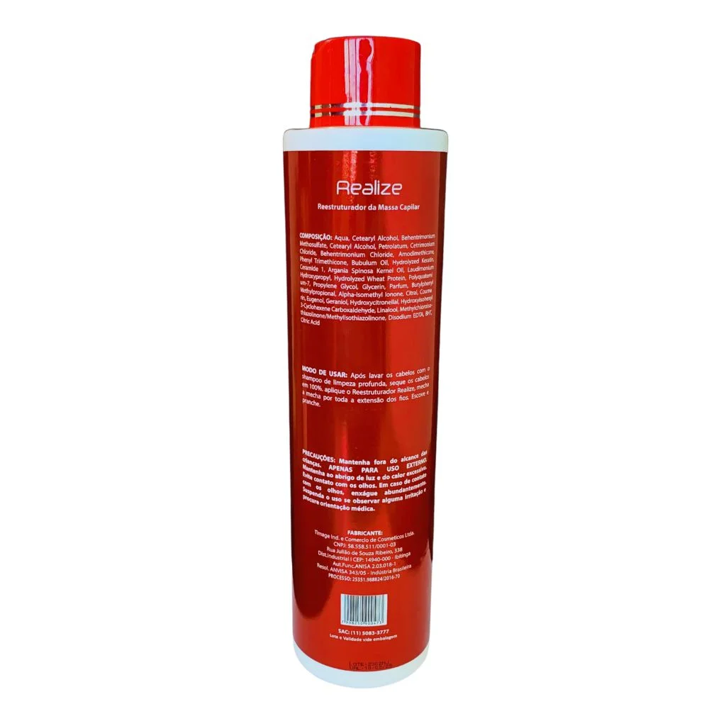 1Ka Brazilian Keratin Realize Perfect Liss Volume Reducer Hair Mass Restructuring 1L - 1Ka