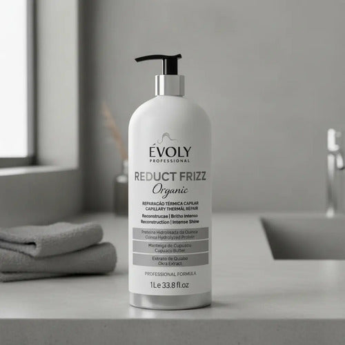 Evoly Reduct Frizz Organic 1L - results
