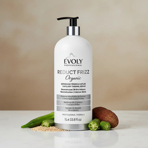 Evoly Reduct Frizz Organic 1L - benefits