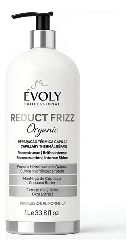 Evoly Reduct Frizz Organic 1L - front