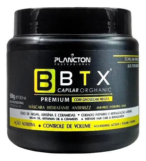 Deep Hair Mask Orghanic Premium High Performance Hair Mask 500g - Plancton Professional (Copy)