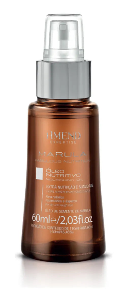 Seed Nutritive Marula Fabulous Moisturizing Treatment Finisher Oil 60ml - Amend