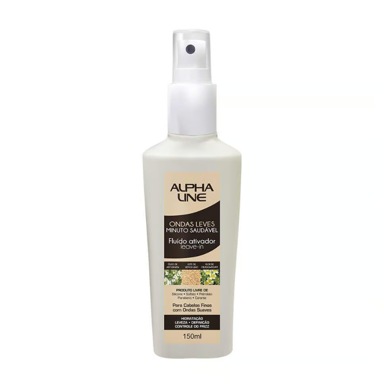 Alpha Line Leave-in Light Waves Leave-in Activator Fluid Wavy Hair Treatment 150ml - Alpha Line