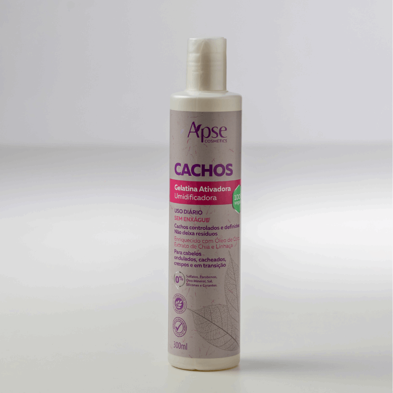 Apse Cosmetics Apse Cosmetics - Curls Kit - Shampoo, Conditioner, and Gelatin (3 ITEMS)