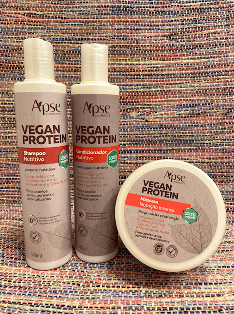 Apse Cosmetics Apse Cosmetics - Vegan Protein Kit - Shampoo, Conditioner, and Mask (3 ITEMS)