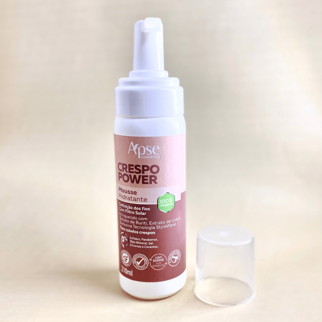 Apse Cosmetics Mousses Apse Cosmetics - Curly Power Hydrating Mousse 7.1 fl oz - Conditioning Action