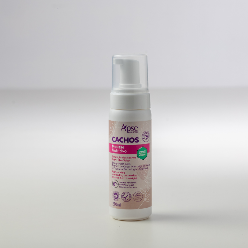 Apse Cosmetics Mousses Apse Cosmetics - Nourishing Curl Mousse 7.1 fl oz - Low Poo - Conditioning Action