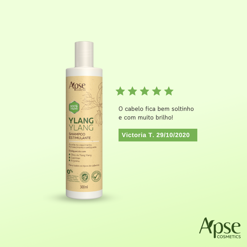 Apse Cosmetics Shampoo Apse Cosmetics - Stimulating Ylang Ylang Shampoo 10.14 fl oz