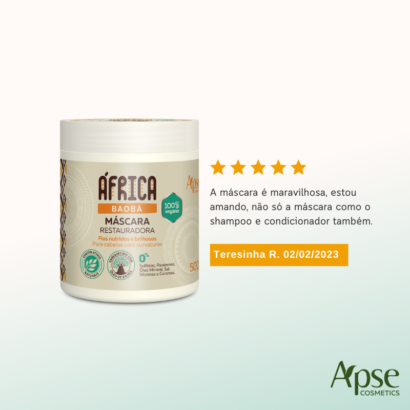 Apse Cosmetics Treatment Masks Apse Cosmetics - Africa Baobab Restorative Mask 17.6 oz - Conditioning Treatment