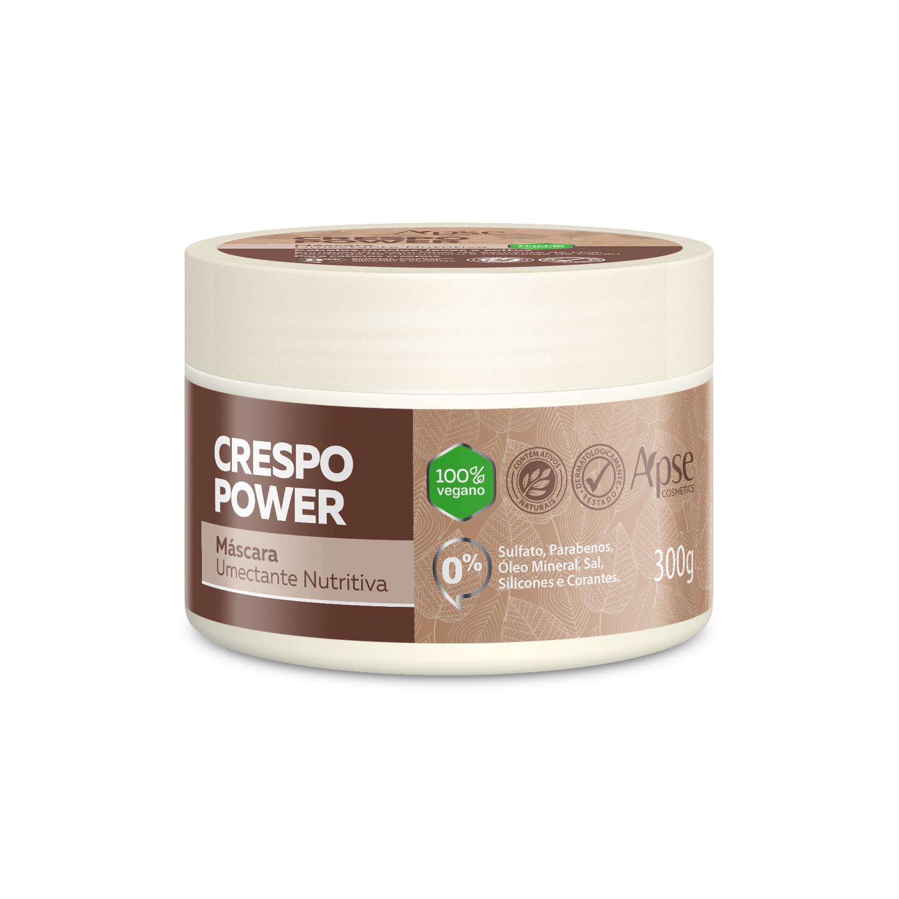 Apse Cosmetics Treatment Masks Apse Cosmetics - Curly Power Moisturizing Nutritive Mask 10.58 oz - Conditioning Treatment